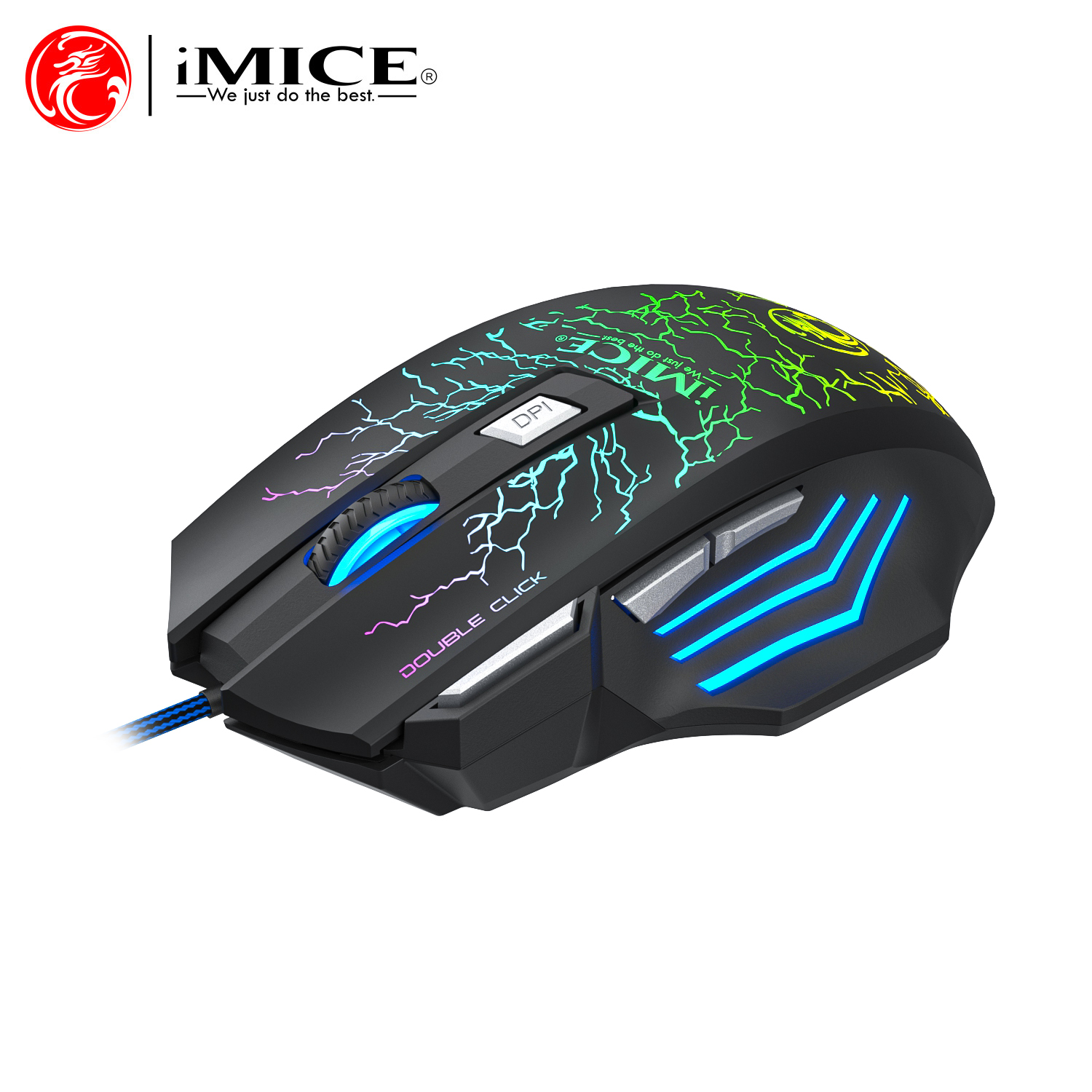 Home Office For Mac - USB Wired Gaming Mouse High Precision