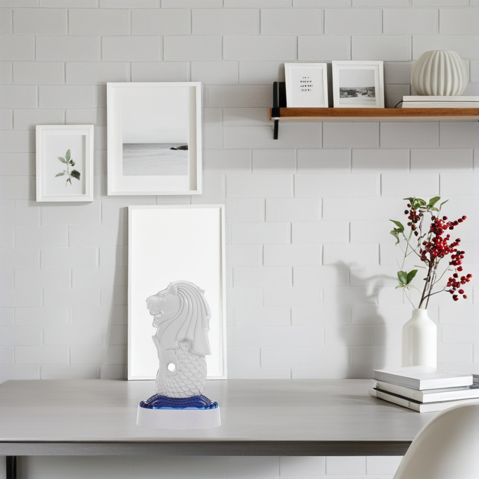 Home Office Singapore - Merlion Lion Statue Singapore Symbol Art