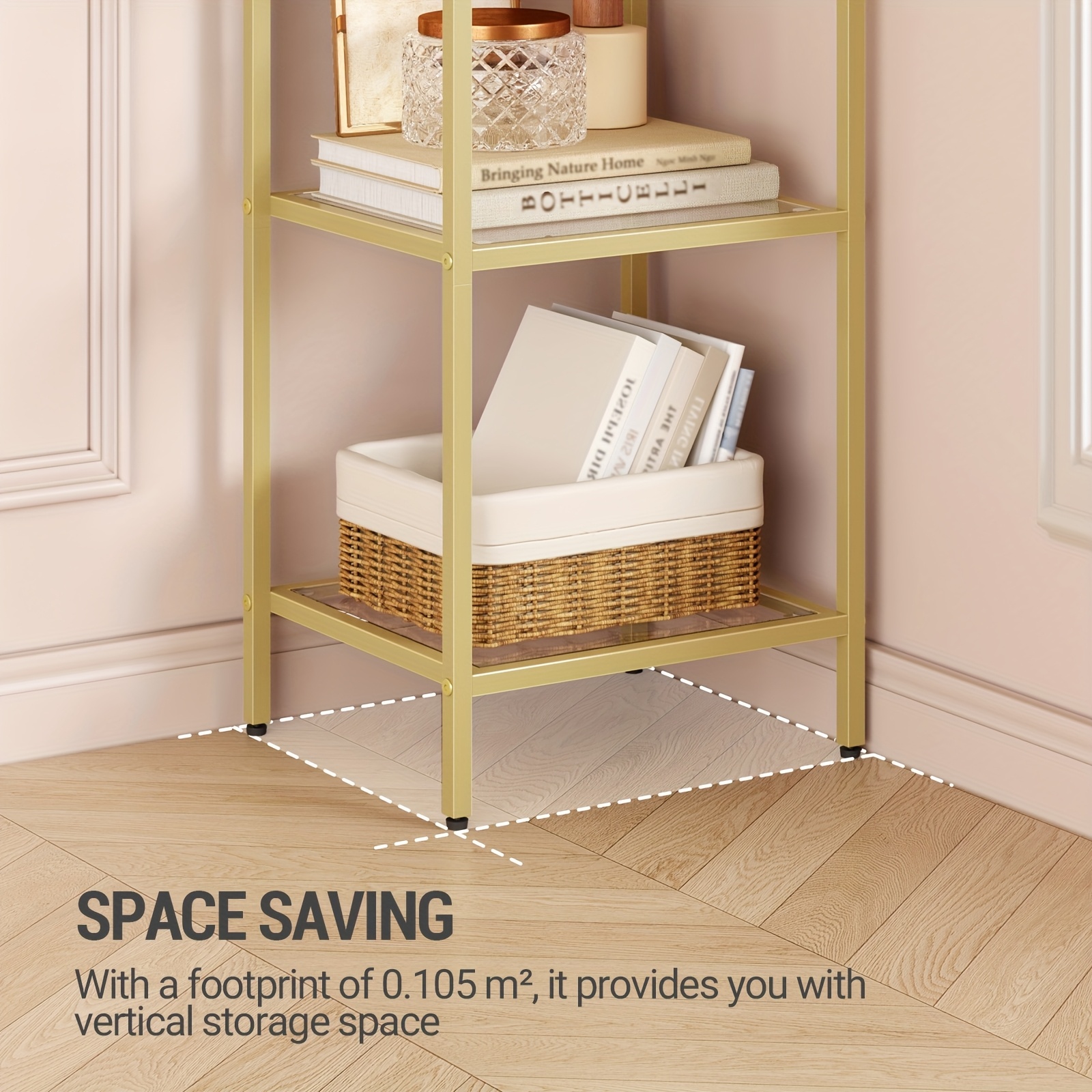 Bookcase Bookshelf, Tempered G – Home Office Free Bewertung und Preis