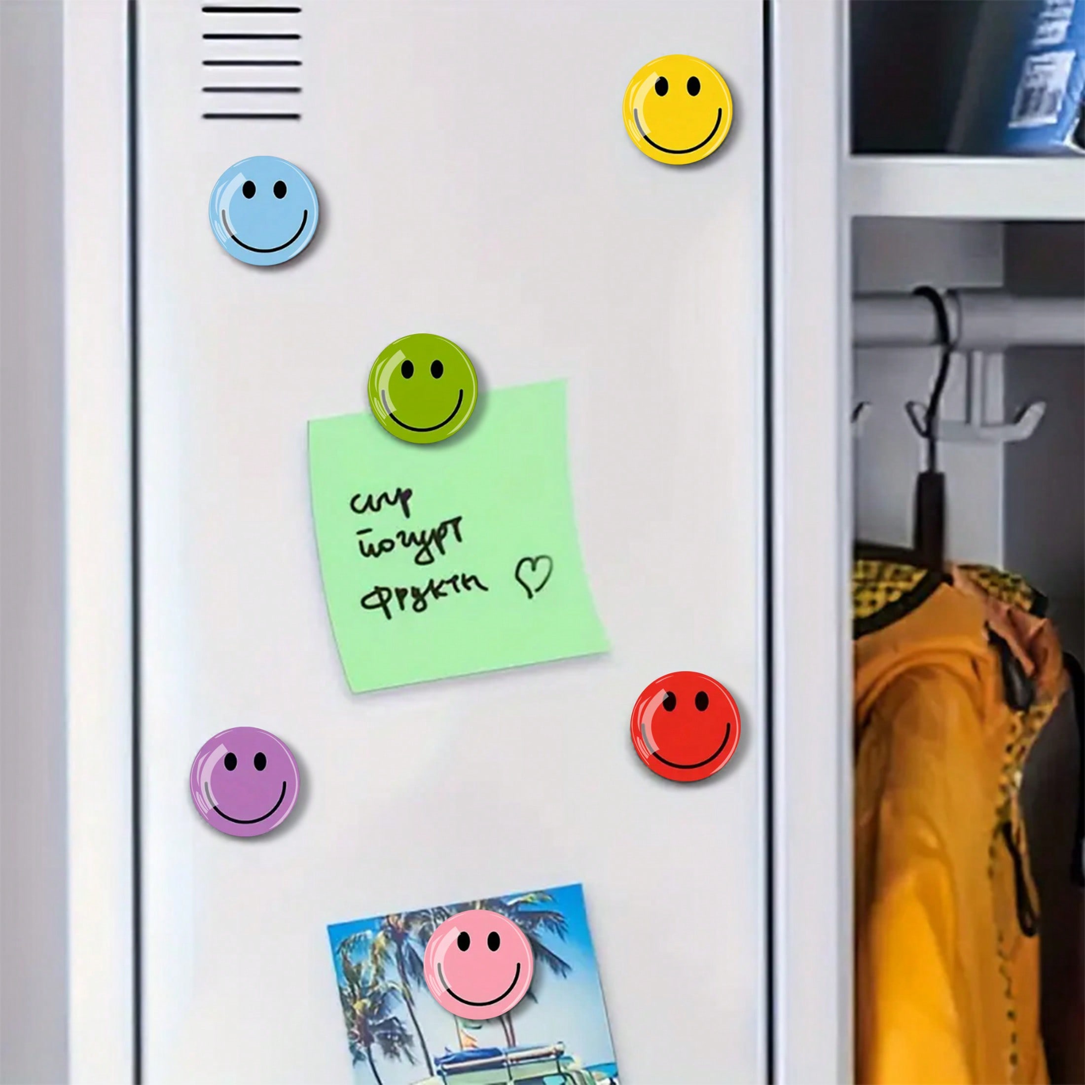 1/8 Pieces Smiling Face Glass  – Home Office Gif Bewertung und Preis