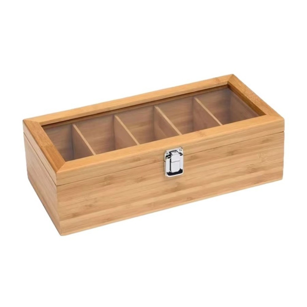 New Bamboo Tea bag Storage Box – Home Office Bagas Bewertung und Preis