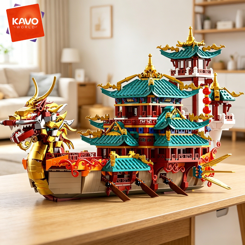 KAVOWORLD 2453pcs Large Chines – Home Office Architecture Bewertung und Preis
