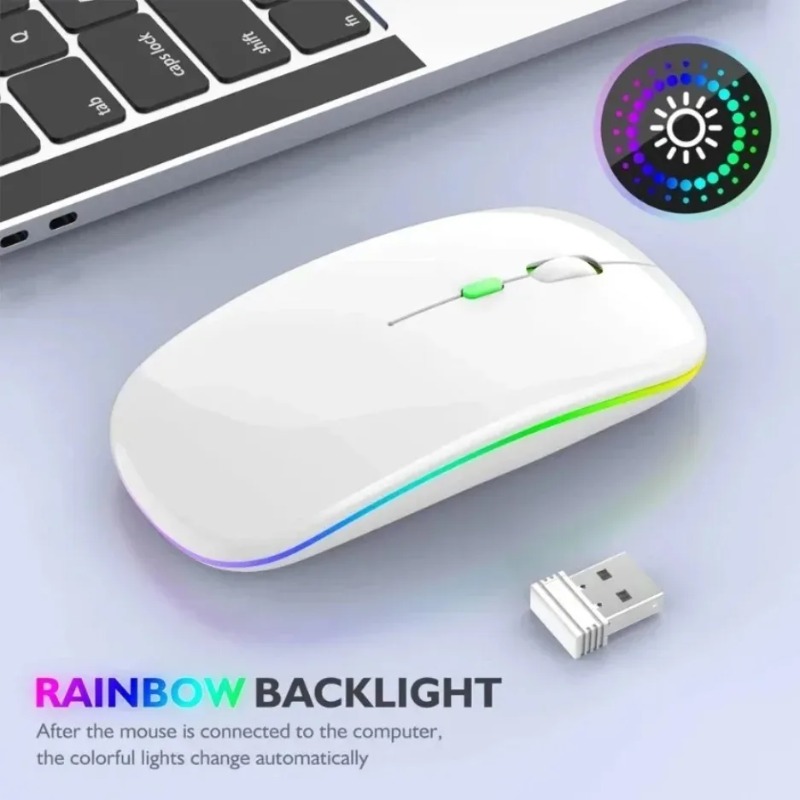 Silent Click RGB Wireless Mous – Home Office For Mac Bewertung und Preis