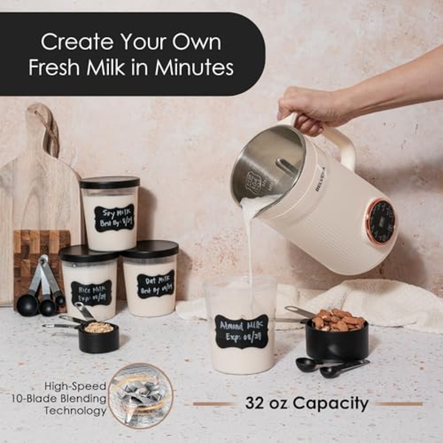 All-In-One Bundle Nut Milk Mak – Label Maker Machine Bewertung und Preis
