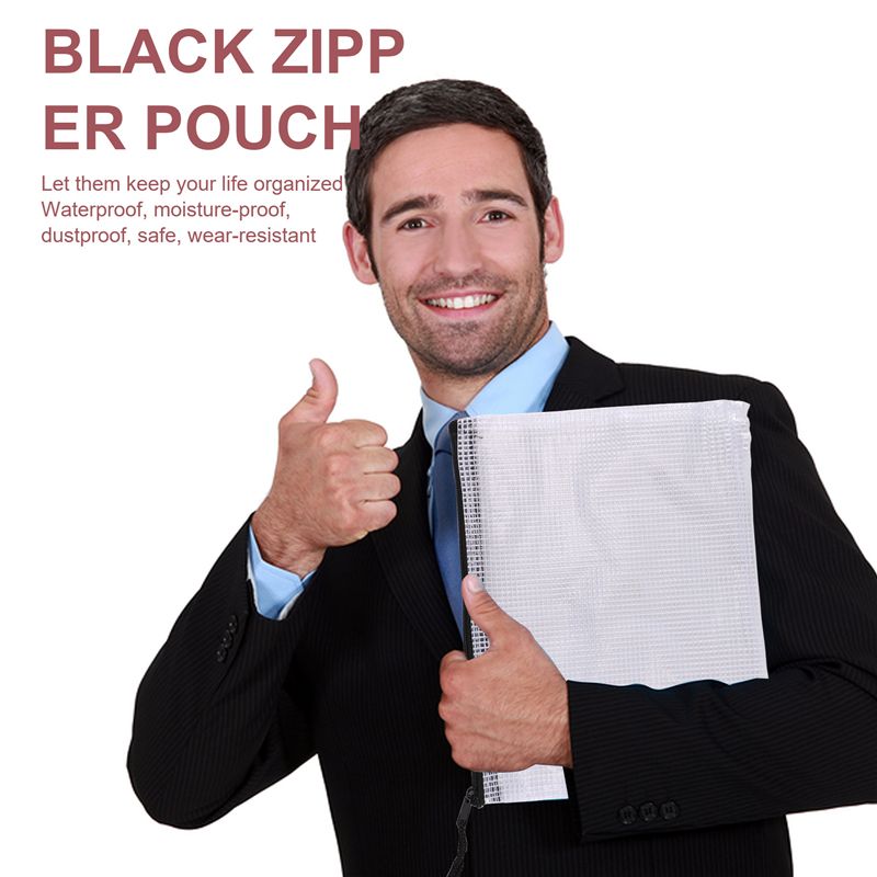 18Pcs Mesh Zipper Pouch Docume – Home Office Bagas Bewertung und Preis
