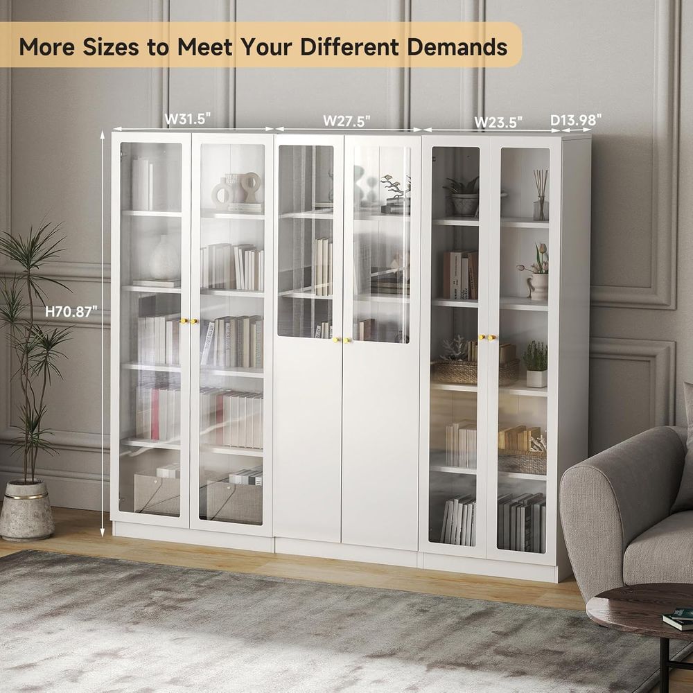 70.87 Tall Metal Bookshelf, 5- – Home Office Free Bewertung und Preis