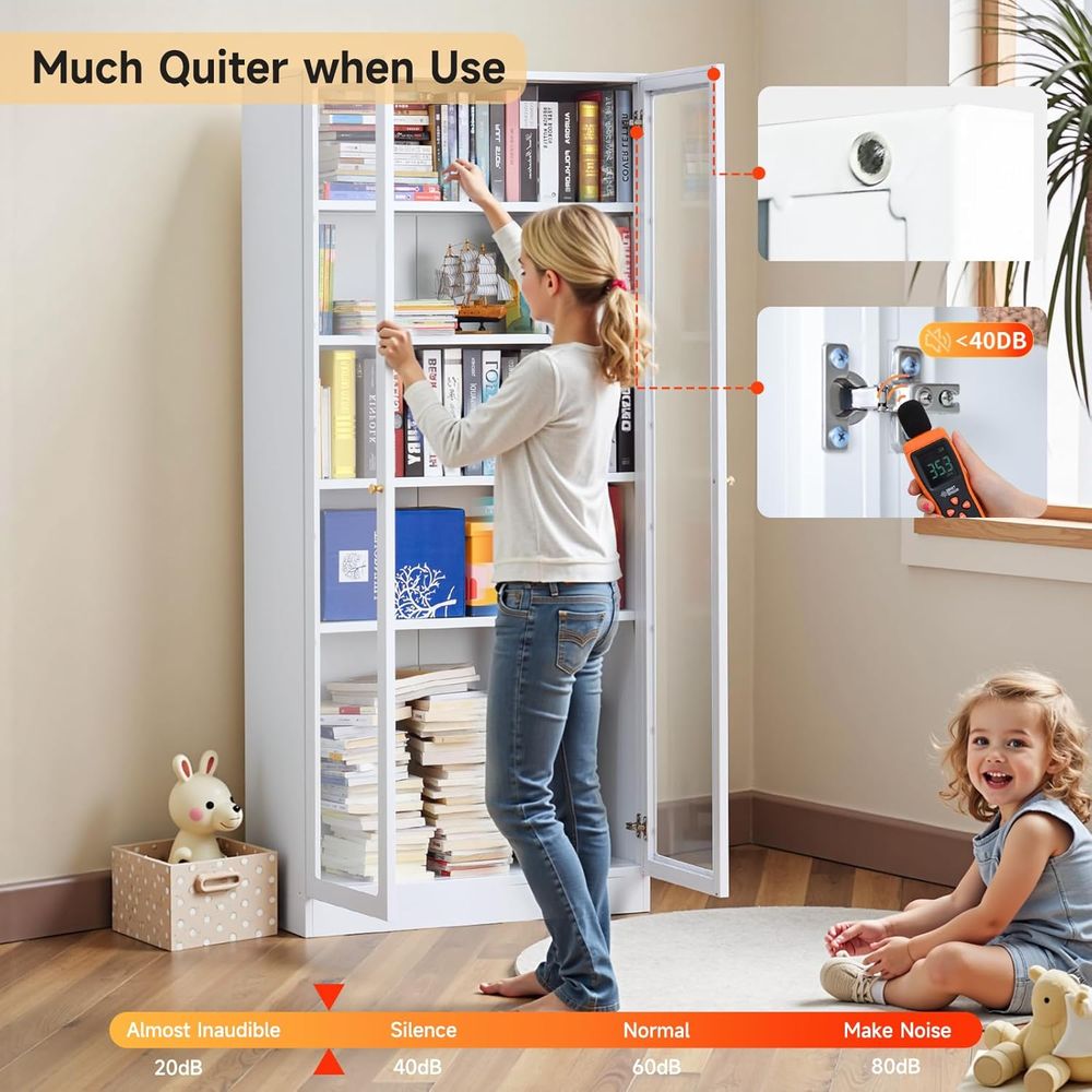 70.87 Tall Metal Bookshelf, 5- – Home Office Free Bewertung und Preis