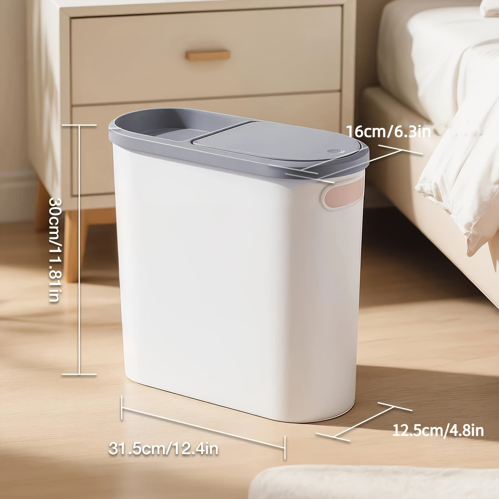 2/1 bathroom trash cans, compa – Home Office Bagas Bewertung und Preis