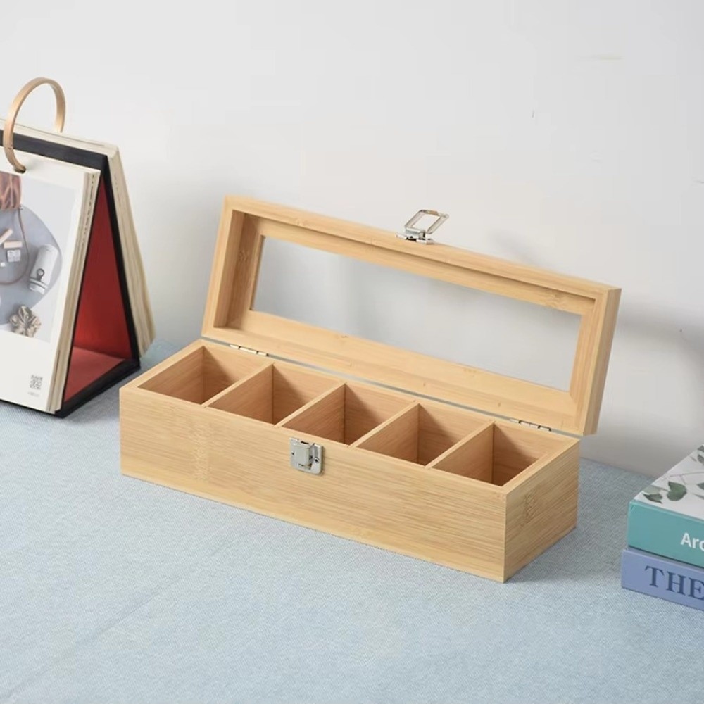 New Bamboo Tea bag Storage Box – Home Office Bagas Bewertung und Preis