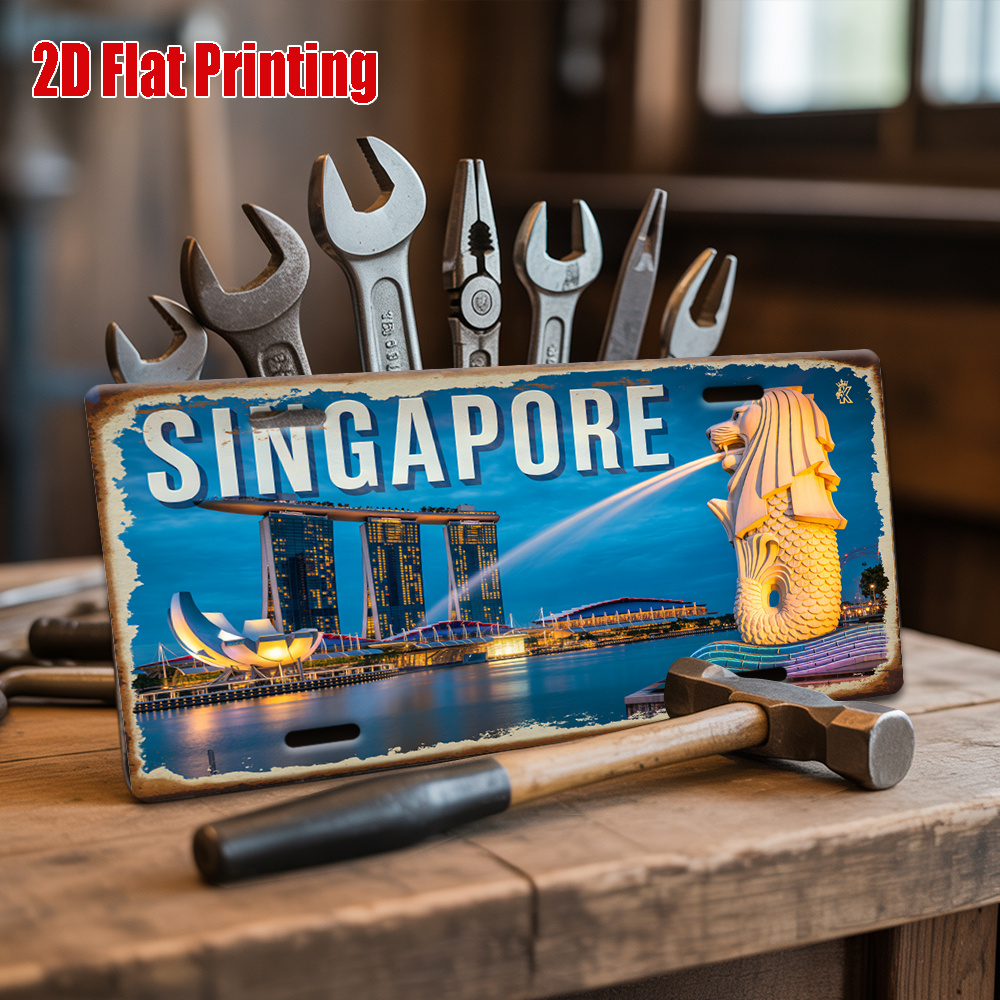 AL Sign - Vintage Durable Meta – Home Office Singapore Bewertung und Preis