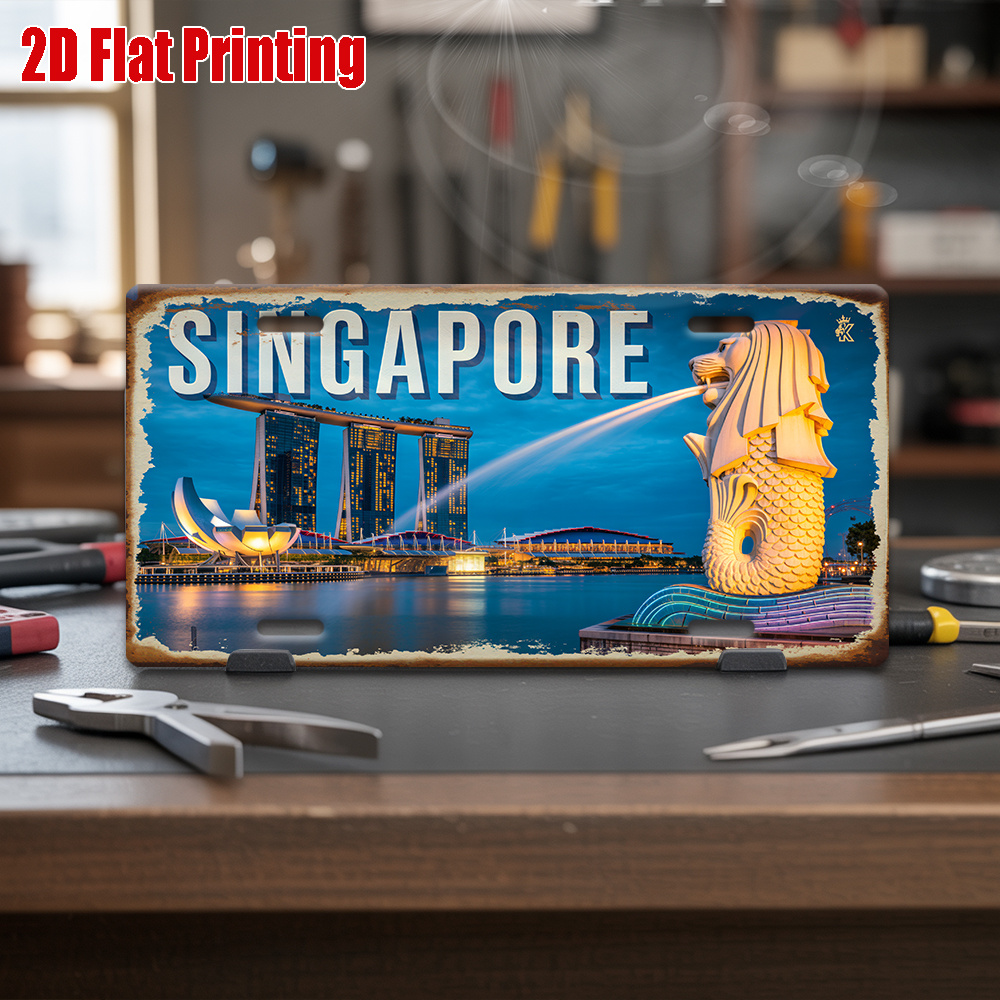 AL Sign - Vintage Durable Meta – Home Office Singapore Bewertung und Preis