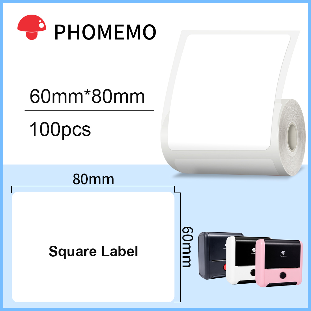 Phomemo 60/70mmx40/80mm White  – Label Maker Machine Bewertung und Preis
