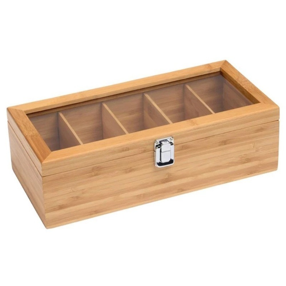 Portable Bamboo Tea bag Storag – Home Office Bagas Bewertung und Preis