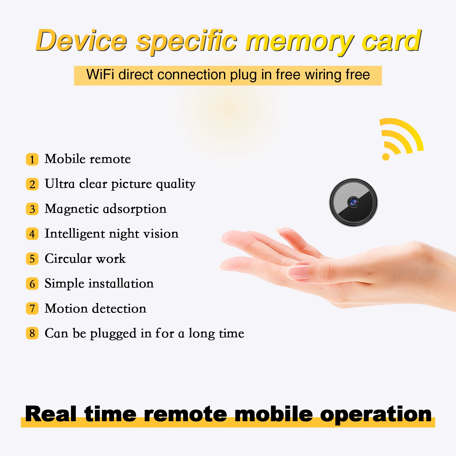 R1  High-definition mini WiFi  – Home Office For Mac Bewertung und Preis