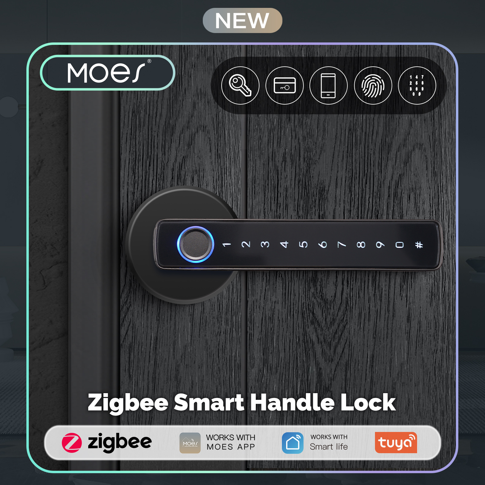 MOES Tuya Zigbee Smart Fingerp – Home Office Immigration Bewertung und Preis