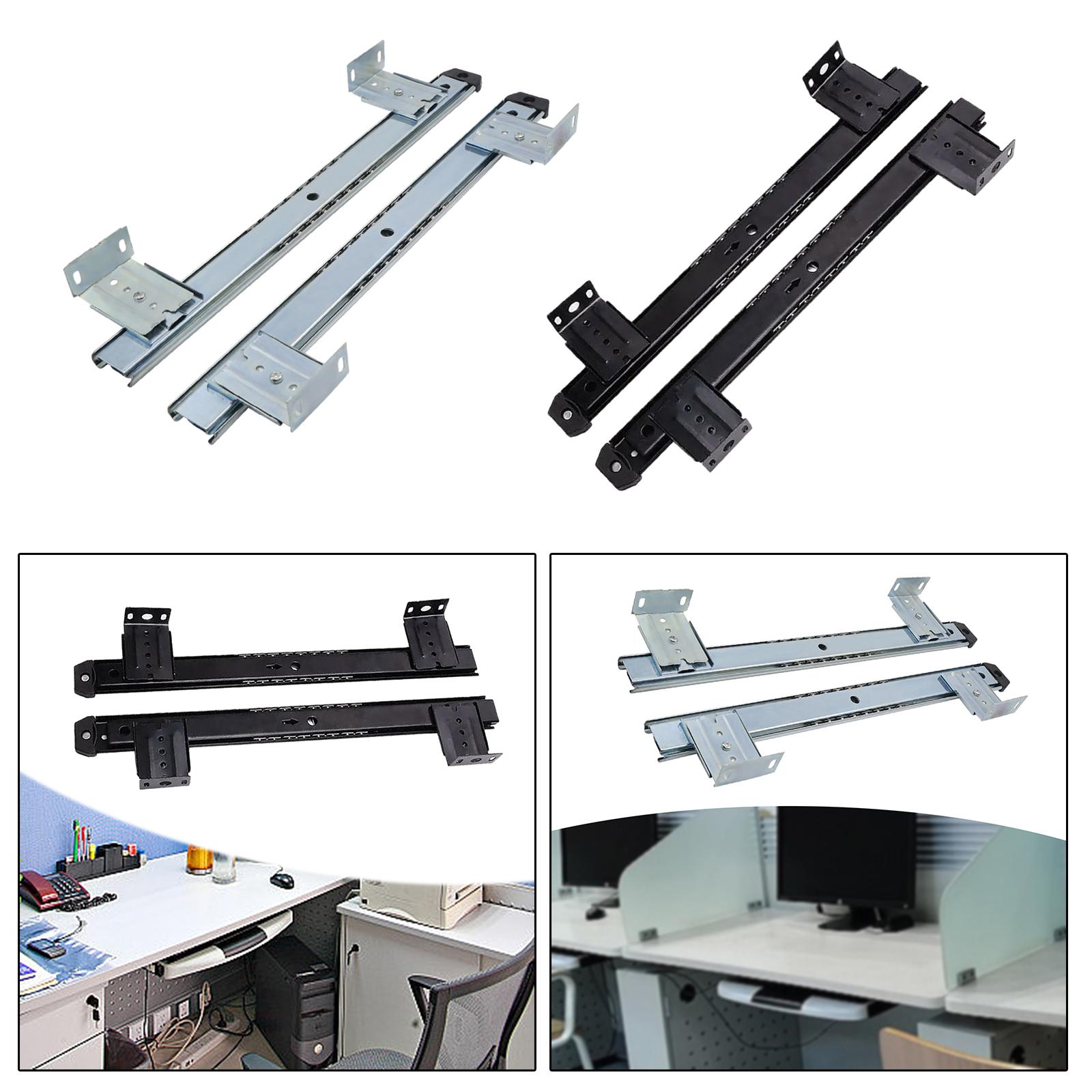 -Drawer Tray Slide Rail, Tray  – Keyboard Tray Under Desk Bewertung und Preis