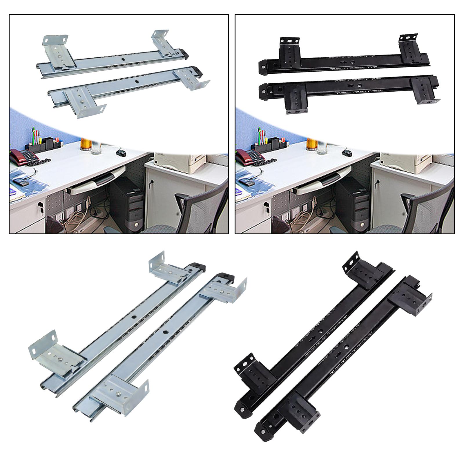 -Drawer Tray Slide Rail, Tray  – Keyboard Tray Under Desk Bewertung und Preis
