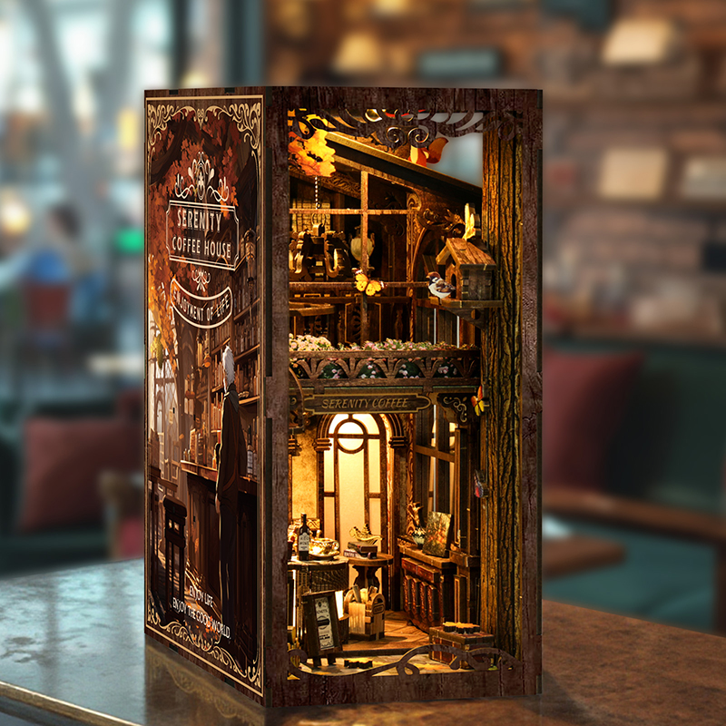 DIY Wooden Book Nook 3D Puzzle – Home Office Architecture Bewertung und Preis