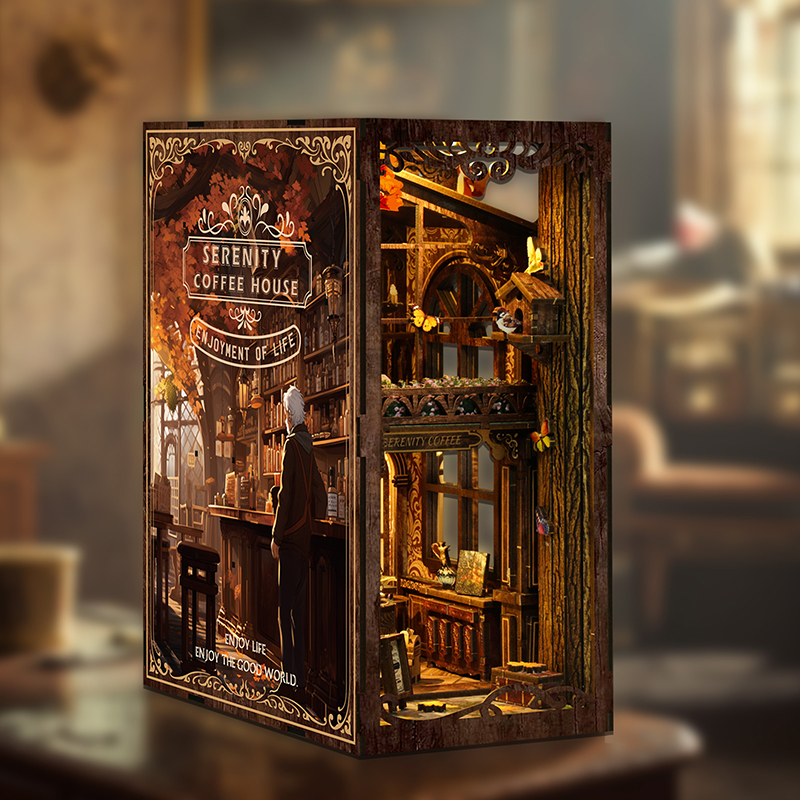 DIY Wooden Book Nook 3D Puzzle – Home Office Architecture Bewertung und Preis