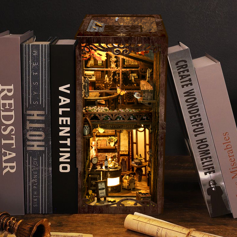 DIY Wooden Book Nook 3D Puzzle – Home Office Architecture Bewertung und Preis