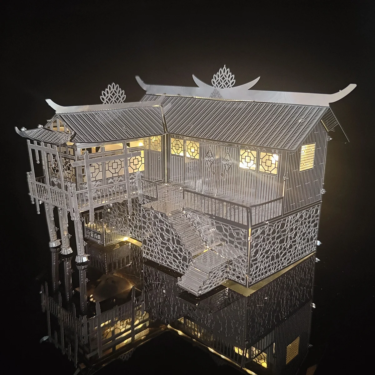 3D Metal Puzzle Stilt House Ar – Home Office Architecture Bewertung und Preis