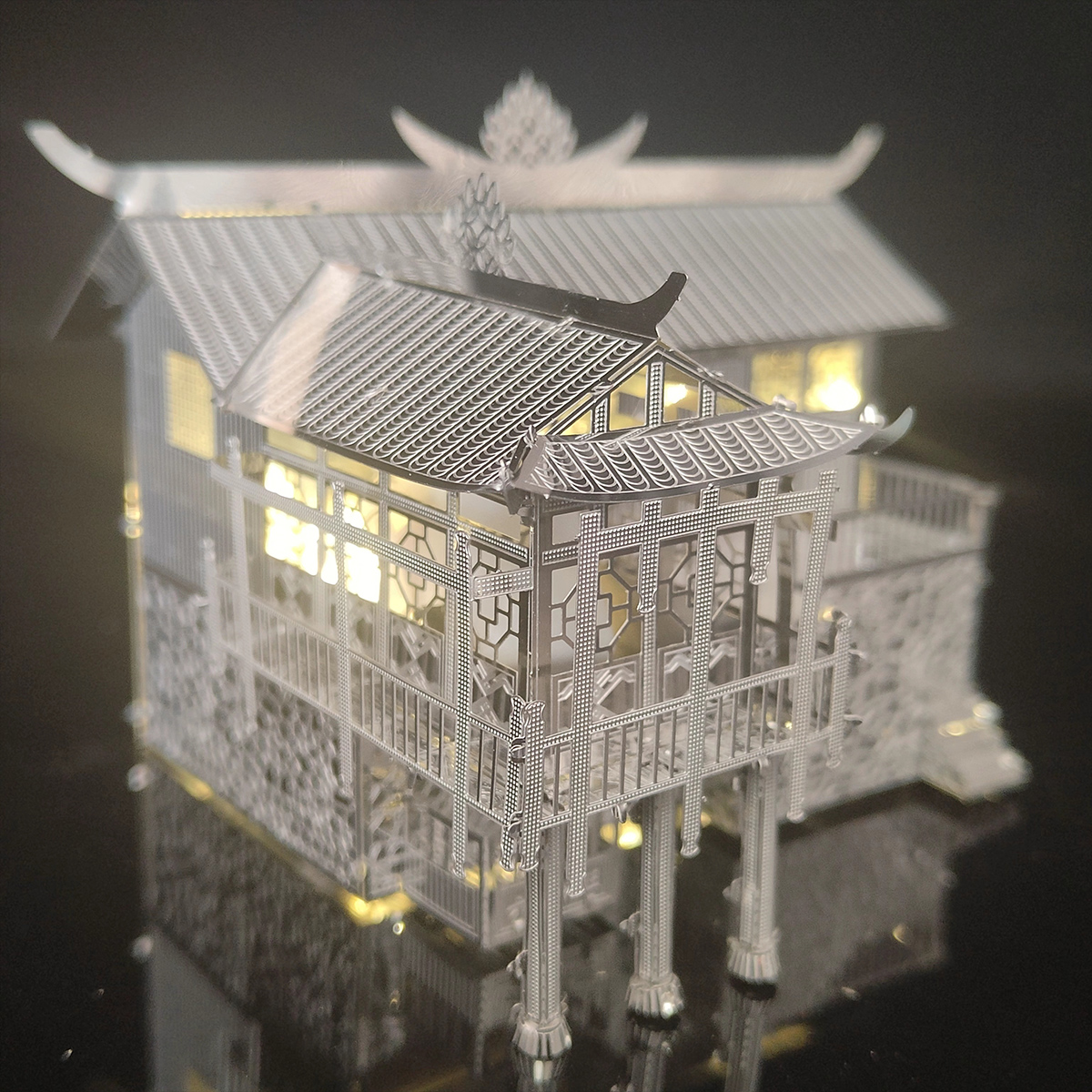 3D Metal Puzzle Stilt House Ar – Home Office Architecture Bewertung und Preis