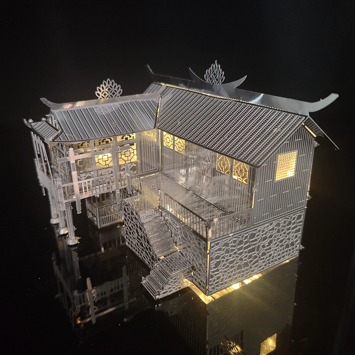 3D Metal Puzzle Stilt House Ar – Home Office Architecture Bewertung und Preis