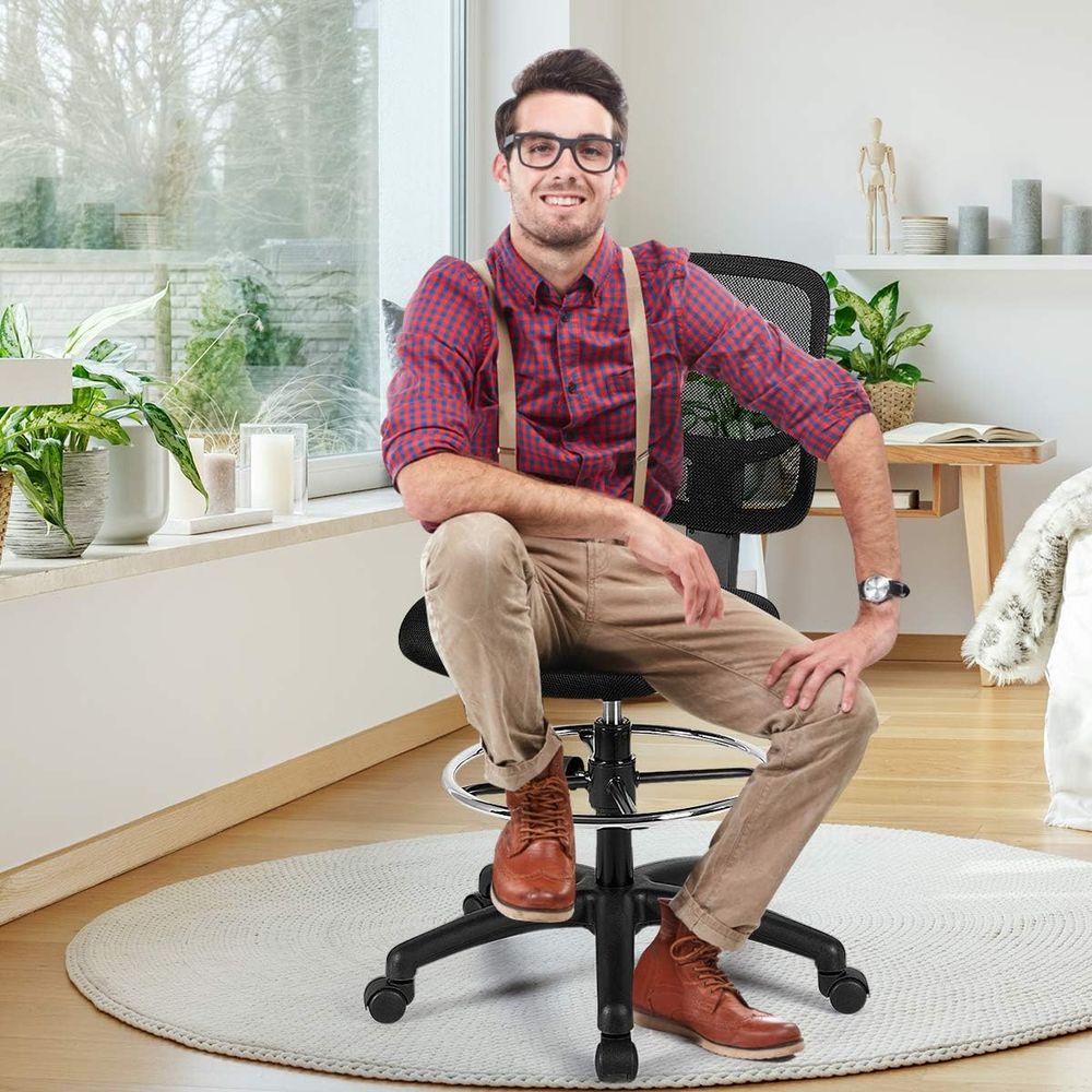 Ergonomic Black Mesh Swivel Of – Home Office Free Bewertung und Preis