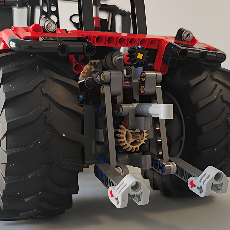1137pcs MOC Massey Ferguson Tr – Home Office Architecture Bewertung und Preis