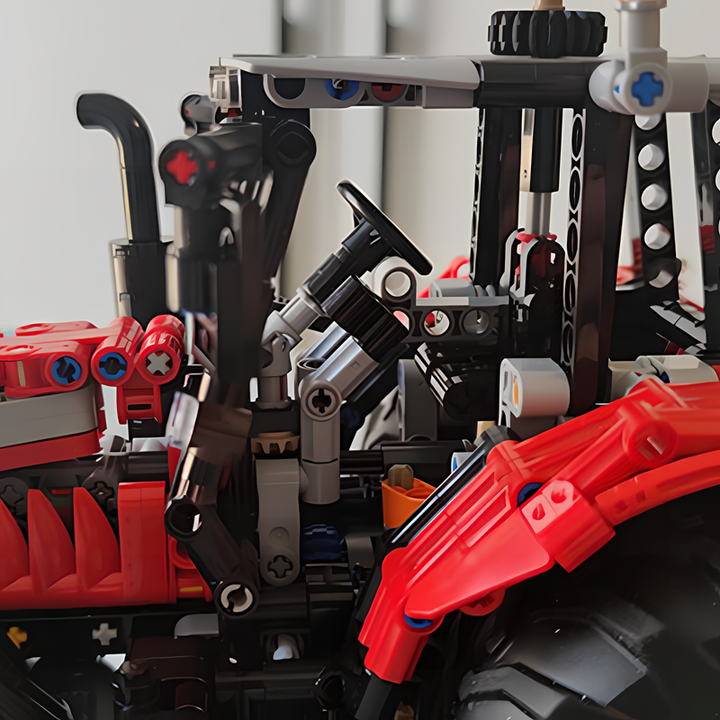 1137pcs MOC Massey Ferguson Tr – Home Office Architecture Bewertung und Preis