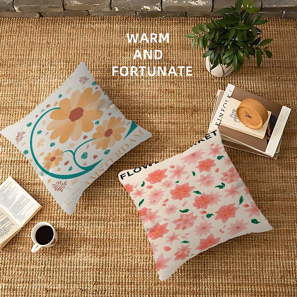 Flower Market Aat Office Cushi – Home Office Marketing Bewertung und Preis