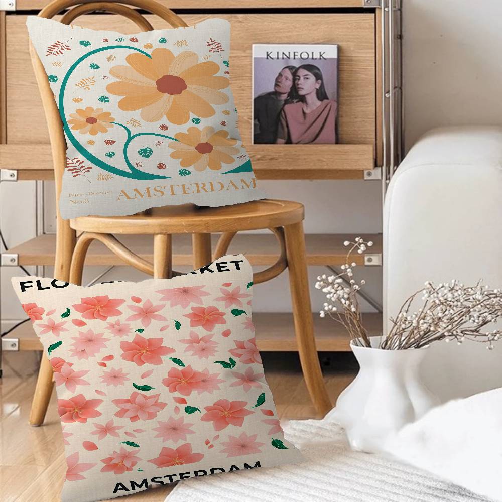 Flower Market Aat Office Cushi – Home Office Marketing Bewertung und Preis