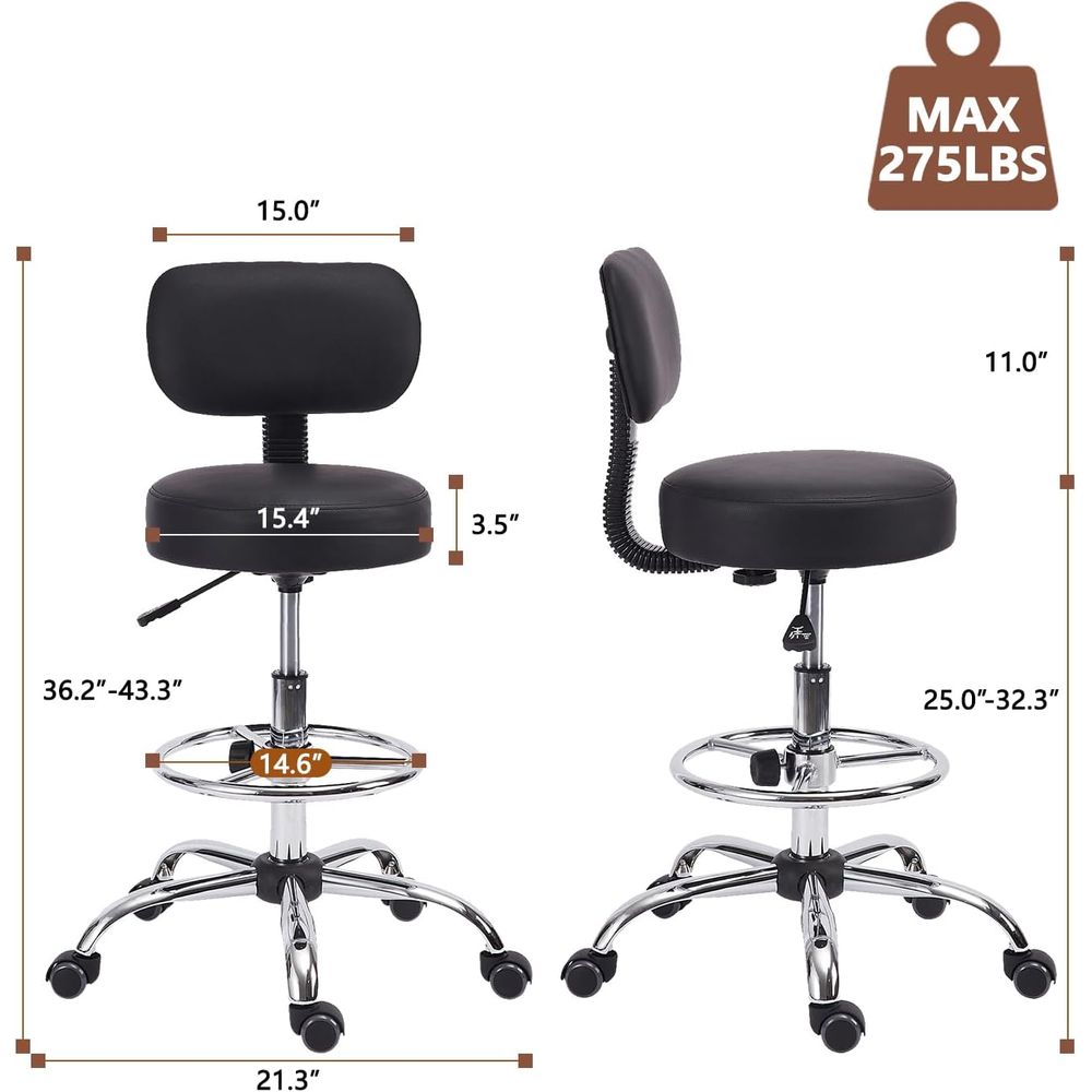 Adjustable Swivel Bar Stool wi – Home Office Free Bewertung und Preis