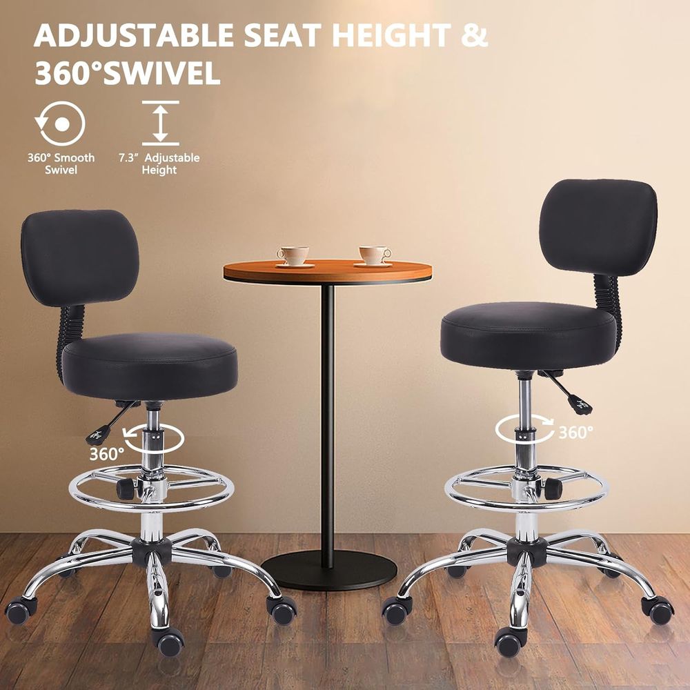 Adjustable Swivel Bar Stool wi – Home Office Free Bewertung und Preis