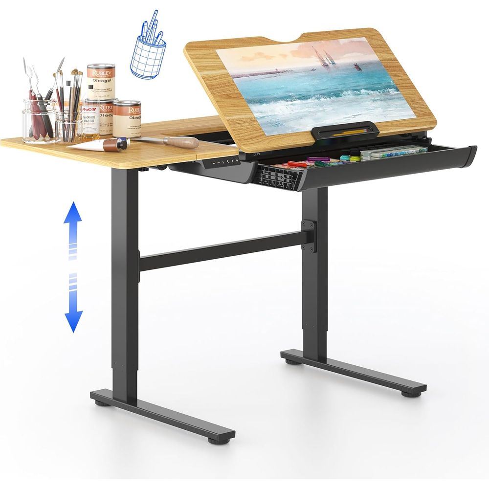 Adjustable Height Electric Sta – Home Office Free Bewertung und Preis