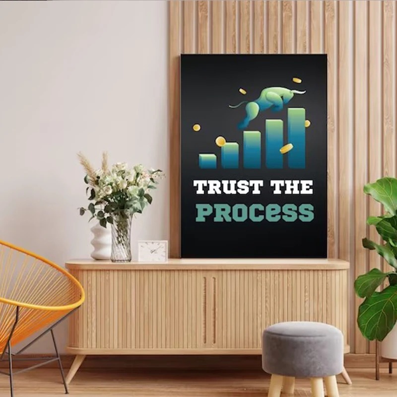 Neon Bulls&Bears Stock Market  – Home Office Marketing Bewertung und Preis