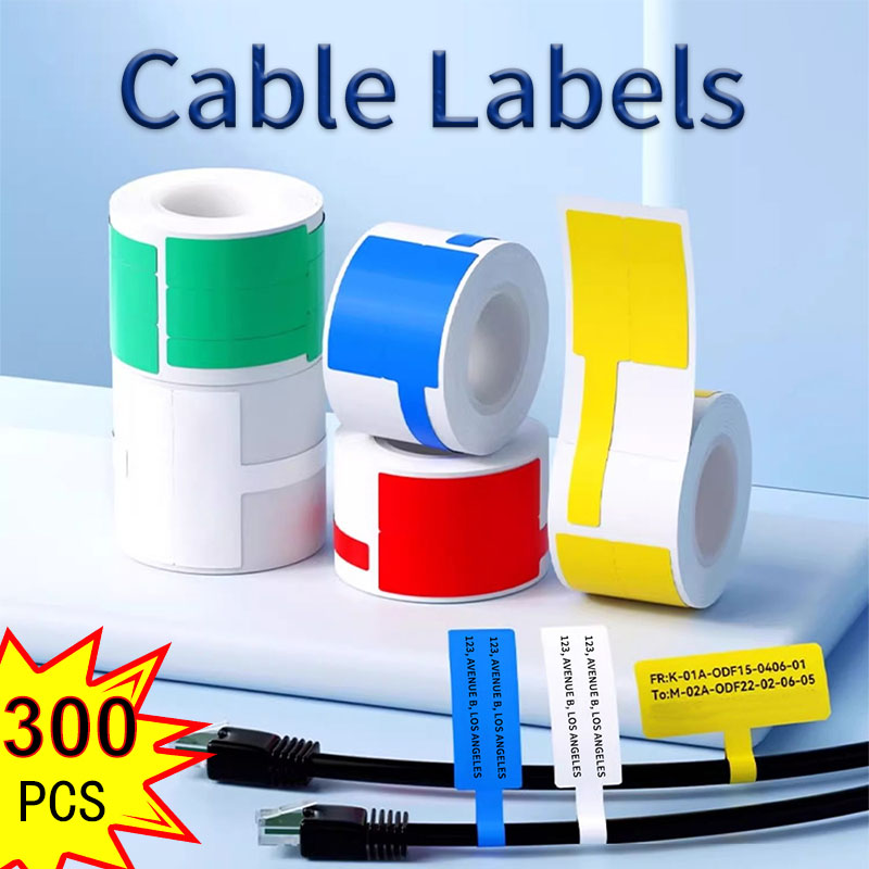 100/300pcs Cable Labels Sticke – Label Maker Machine Bewertung und Preis