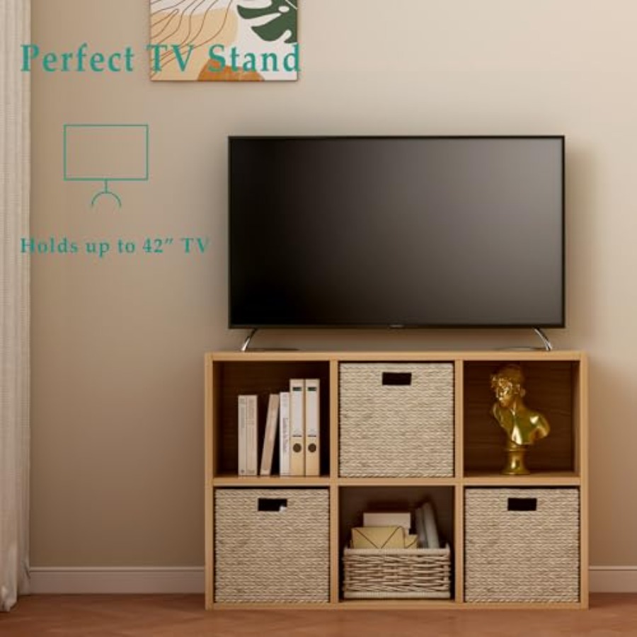 6-Cube Storage Shelf Bookcase  – Home Office Free Bewertung und Preis