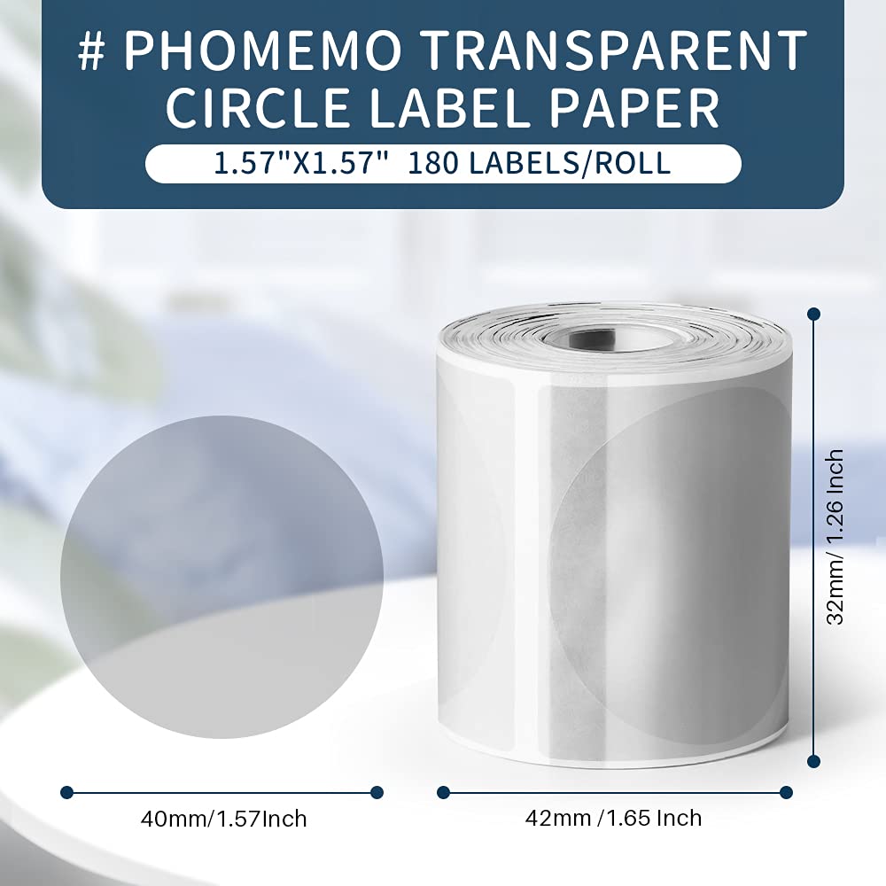 Phomemo Clear Transparent Squa – Label Maker Machine Bewertung und Preis
