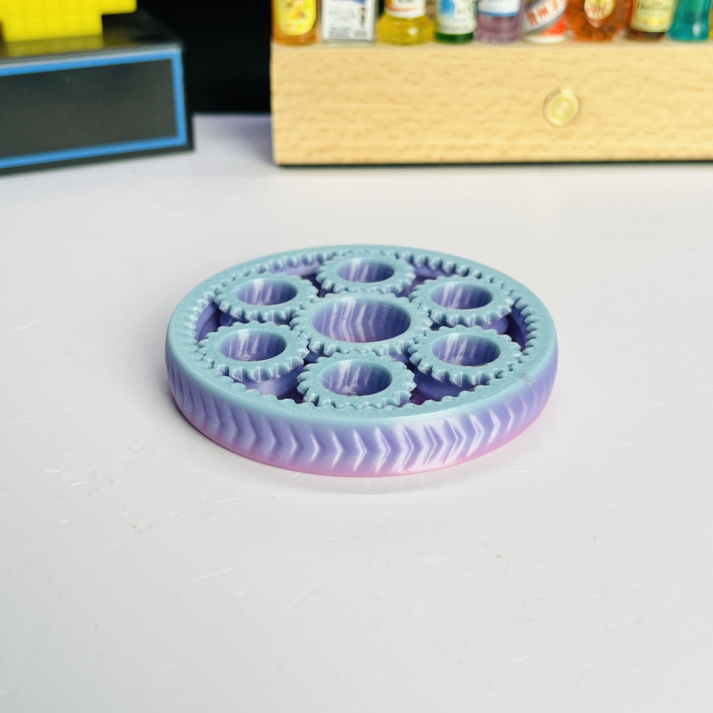3D Printed Six-Gear Finger Spi – Home Office Architecture Bewertung und Preis
