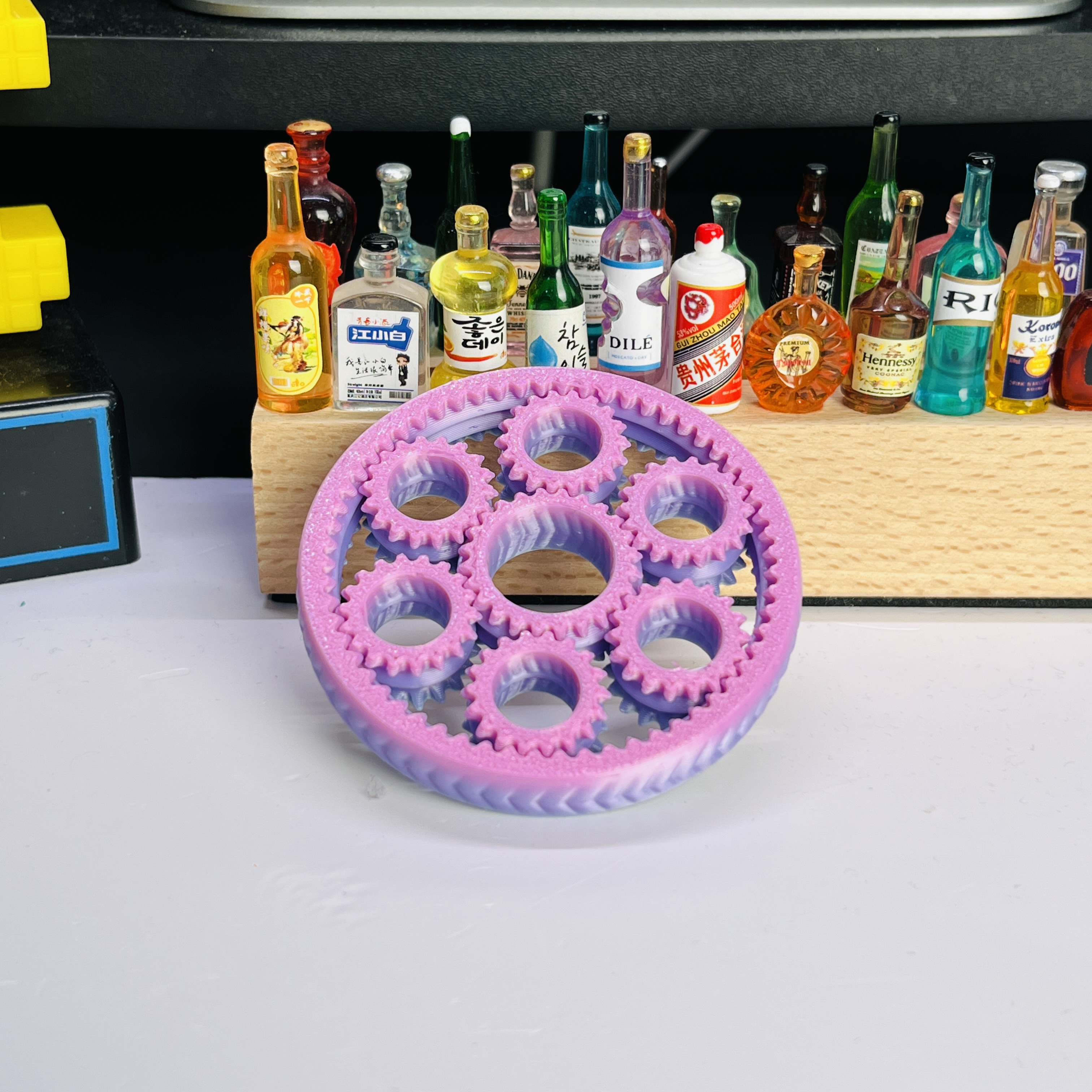 3D Printed Six-Gear Finger Spi – Home Office Architecture Bewertung und Preis