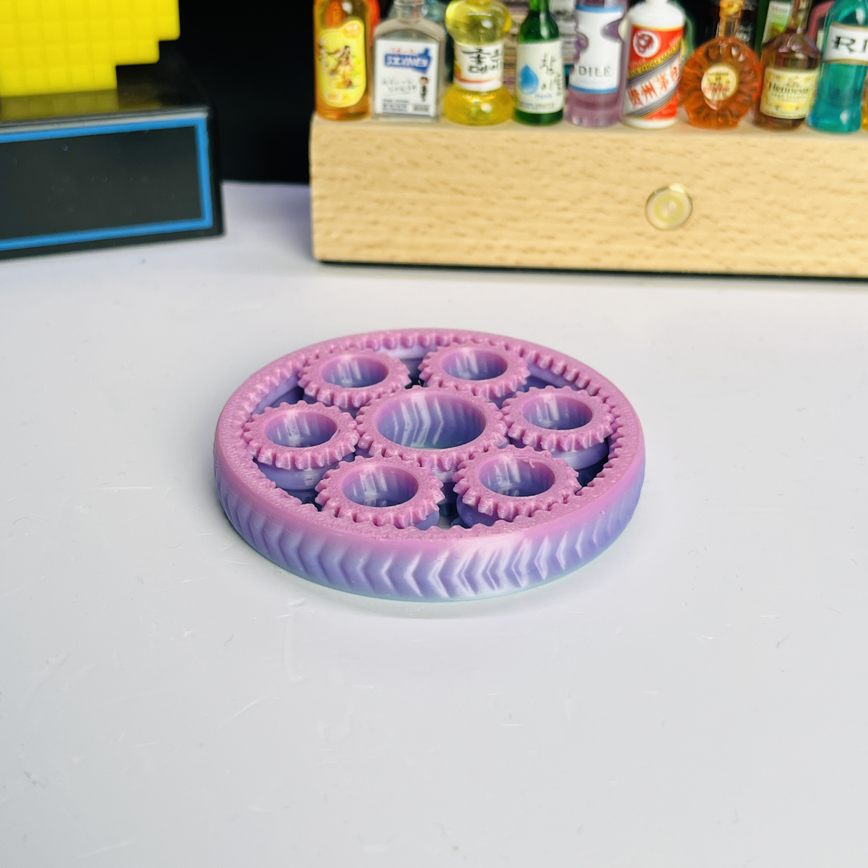 3D Printed Six-Gear Finger Spi – Home Office Architecture Bewertung und Preis