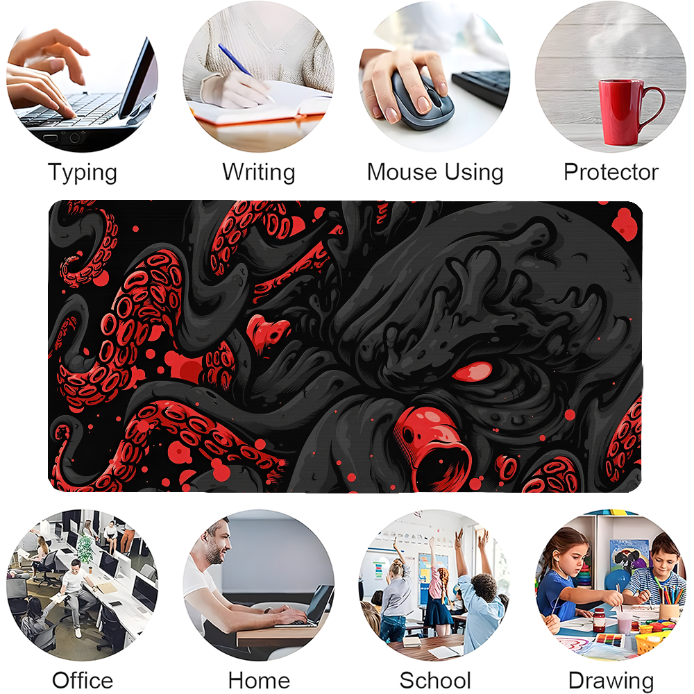 Octopus Monster Mousepad Large – Home Office Keyboard And Mouse Bewertung und Preis