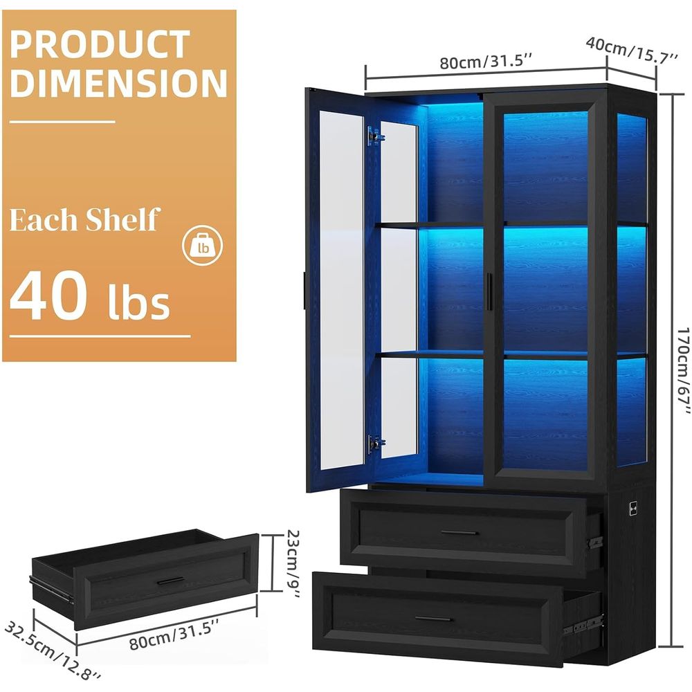 LED-Illuminated Acrylic Displa – Home Office Free Bewertung und Preis