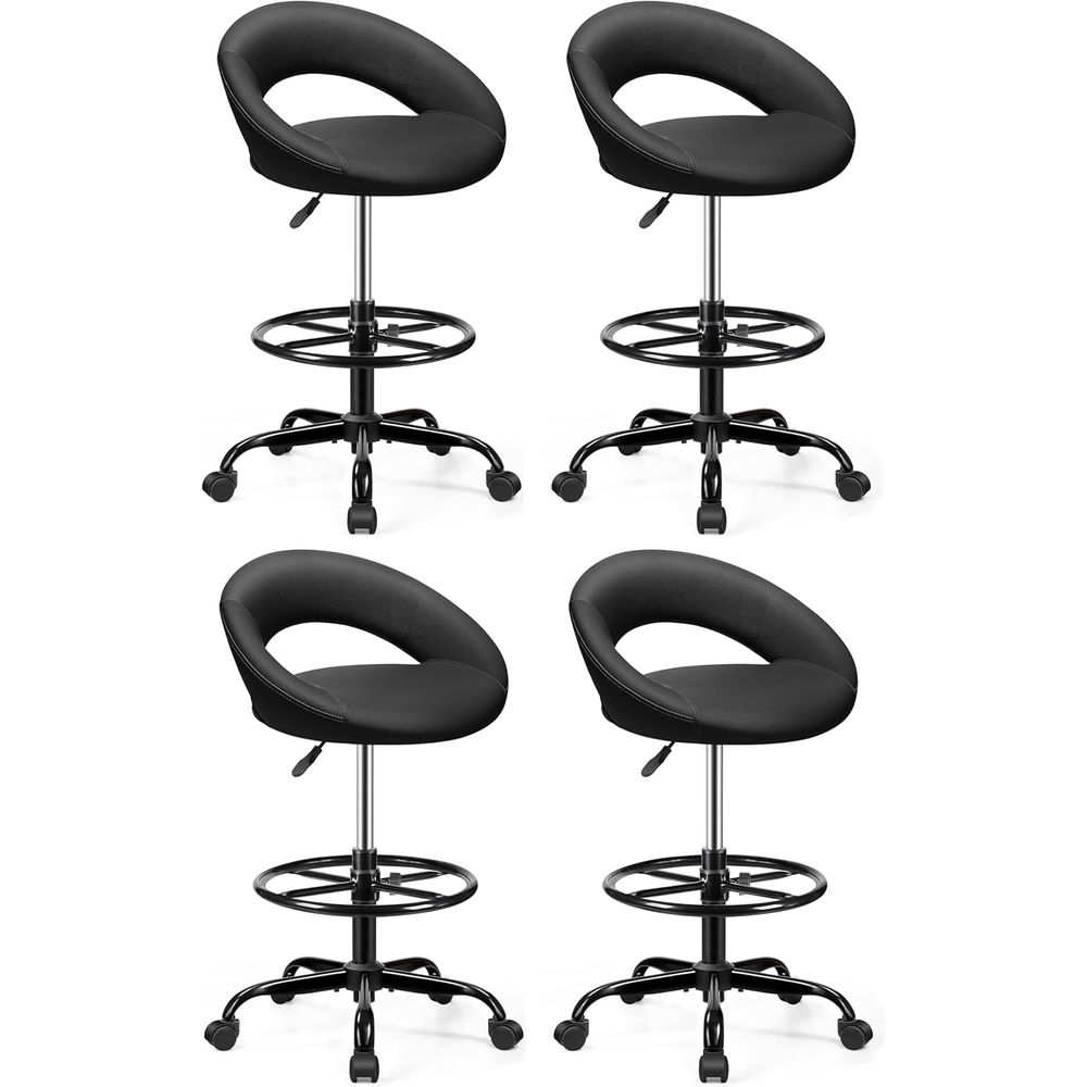 Adjustable Swivel Bar Stools w – Home Office Free Bewertung und Preis