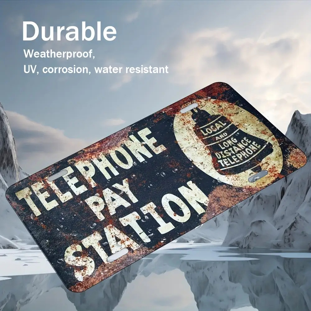 Tin Sign - Telephone Pay Stati – Home Office Pay Bewertung und Preis