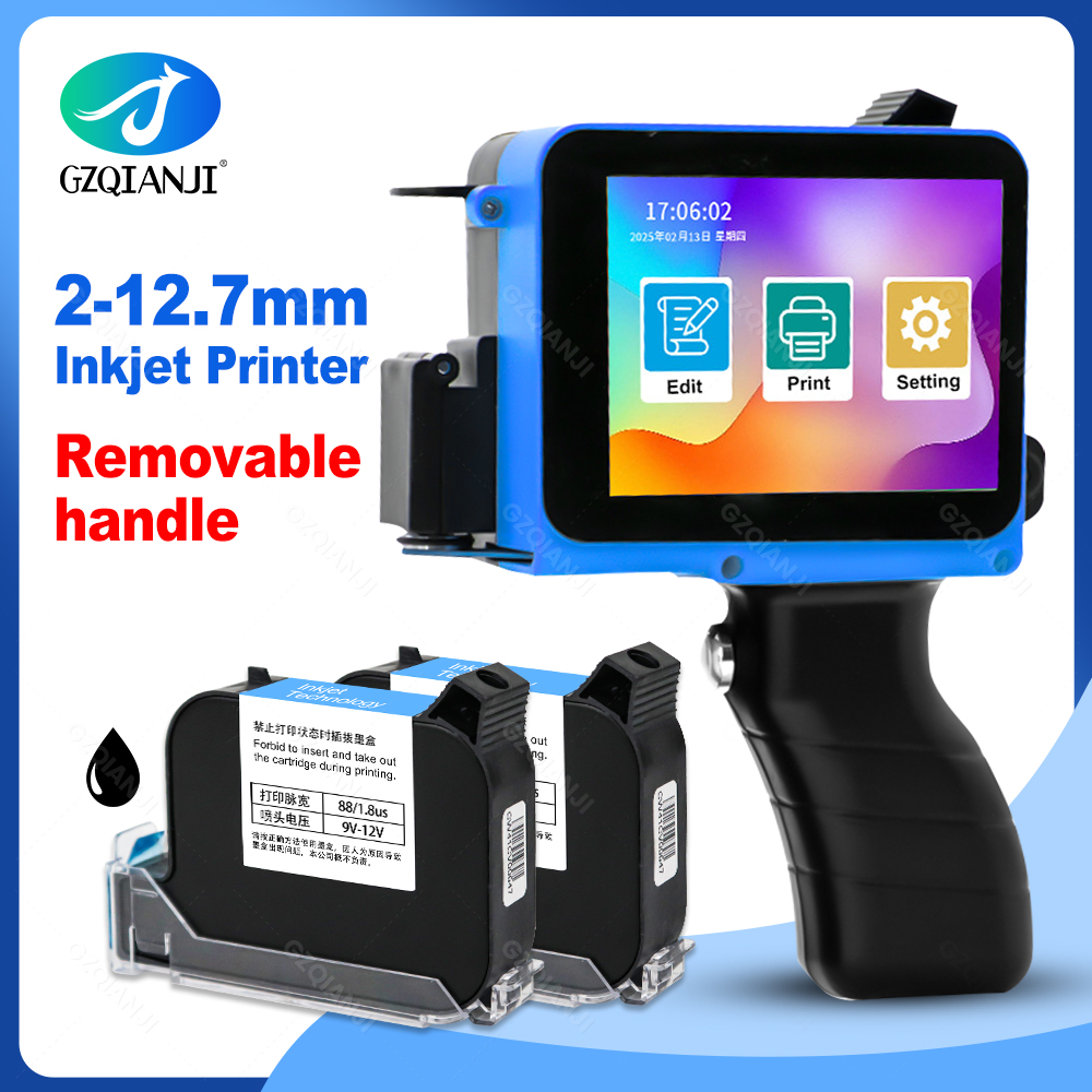 12.7mm Label Inkjet Printer Ha – Label Maker Machine Bewertung und Preis