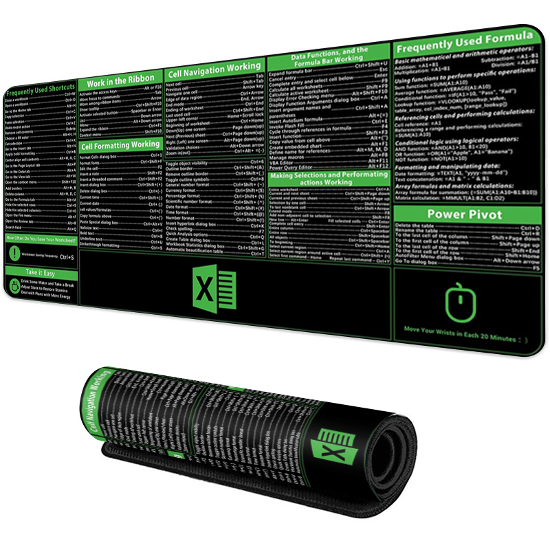 EXCO Shortcut Mouse Pad for Ma – Home Office For Mac Bewertung und Preis