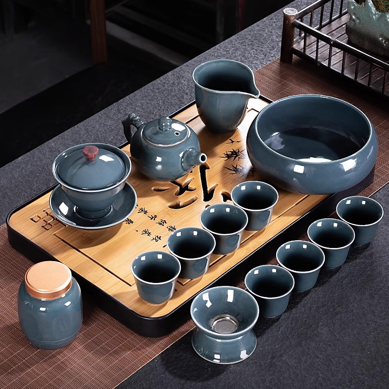 Geyao Kung Fu Tea Set for Home – Home Office Gif Bewertung und Preis