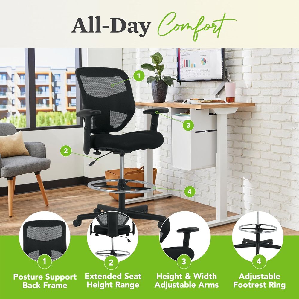 Ergonomic Mesh Standing Office – Home Office Free Bewertung und Preis